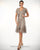 C9125 Cap Sleeve Jacket With Short Dress Set