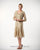 C9126 Tea Length Dress Bolero Jacket Set