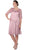 Soulmates - C9128 Silk Hand Crochet Short Sleeve Top with Skirt Set