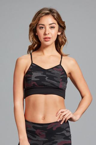 Camilla Camo Bra- Pink