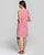 Bo & Nic - 1SM1001 Sleeveless Print Sheath Dress in Red