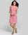 Bo & Nic - 1SM1001 Sleeveless Print Sheath Dress in Red