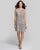 Bo & Nic - 1SL1000 Scoop Neck Animal Print Sheath Dress in Print and Multi-Color