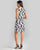 Bo & Nic - 1DB1001 Scoop Neck Floral Print Short Dress in Floral and Print