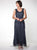 C1067 Handmade Silk Collar Jacket Skirt Three Piece Set