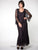 C1079 Three Piece Wave Crochet Lace Mother of Bride Dress
