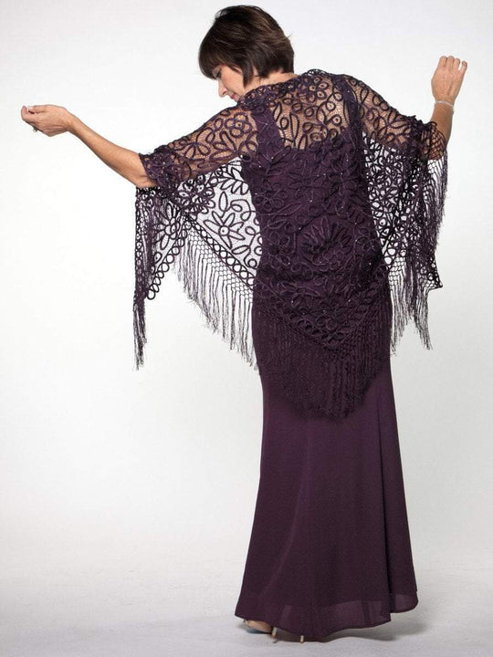 Soulmates - C302 Beaded Handmade Shawl