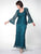 C710 3/4 Bell-Sleeve Jacket Three Piece Skirt Set