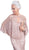 Soulmates - C80312 Beaded Lace Cape Top and Skirt Set