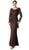 Soulmates - C805809 Asymmetrical Silk Crochet Lace Tunic Skirt Set