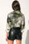  CAYLA Justaucorps Palm en soie