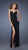 LA FEMME - BLACK PROM DRESS 20025 in Black