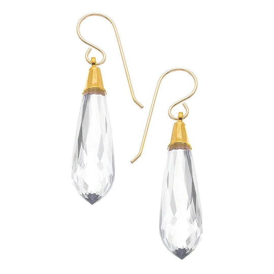 Heather Hawkins - Chandelier Crystal Quartz Earrings