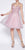 Cinderella Divine - CD0137 Jeweled Lace Glitter Tulle Cocktail Dress In Purple and Pink