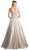 Beaded Sweetheart Tulle A-line Evening Dress