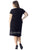 CE1534 Plus Size Dress in Black