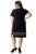 CE1535 Plus Size Dress in Black