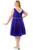 Sydney's Closet - CE1818 Sleeveless Plunging V-Neck Cocktail Dress