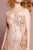 Elizabeth K - GL2587 Strapless Sequined Evening Dress In Purple