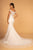 Elizabeth K - GL2593 Lace Off-Shoulder Mermaid Dress In White