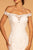 Elizabeth K - GL2593 Lace Off-Shoulder Mermaid Dress In White