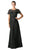 Lace Short Sleeve Illusion Bateau Sheath Dress
