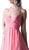 Embellished Halter High Low A-line Dress