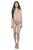 CINTA Champagne Sleeveless Silk Bodysuit | CINTA Justaucorps champagne en soie sans manches