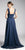 Cinderella Divine - CJ249 Sweetheart Neck Empire Waist Chiffon Gown In Blue