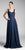 Cinderella Divine - CJ249 Sweetheart Neck Empire Waist Chiffon Gown In Blue