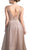 Cinderella Divine - CJ256 Sequined V-neck A-line Long Prom Dress
