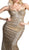 Cinderella Divine - Fully Sequined Sweetheart Sheath Prom Dress