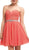 Strapless Twisted Ruched Sweetheart A-line Dress
