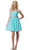 Cinderella Divine - Strapless Twisted Ruched Sweetheart A-line Dress