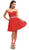 Cinderella Divine - Strapless Twisted Ruched Sweetheart A-line Dress