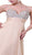Cinderella Divine - Sleeveless Bedazzled Plunging V-neck A-line Dress