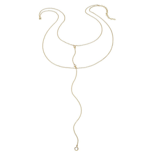 Constellation Double Y Necklace