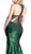 Sleeveless Sequined Sheath Prom Dress With Train