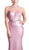 Cinderella Divine - Long Sequined Halter Sheath Prom Dress