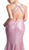 Cinderella Divine - Long Sequined Halter Sheath Prom Dress
