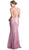 Cinderella Divine - Long Sequined Halter Sheath Prom Dress