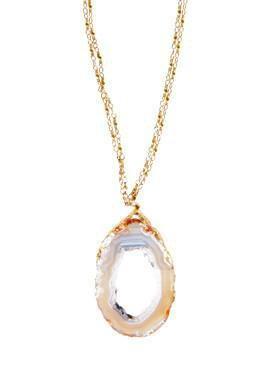 Heather Gardner - Geode Slice Necklace