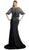 Cinderella Divine - Embellished Bateau Sheath Evening Dress