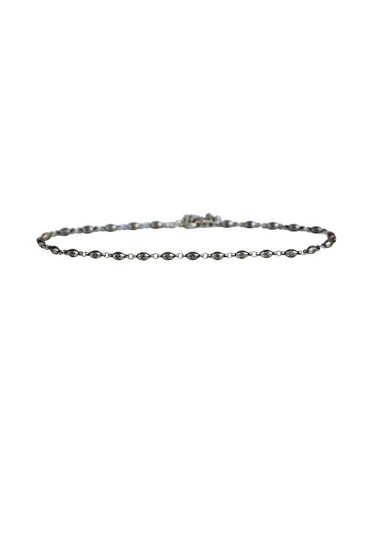 California Chain Choker in Silver