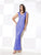 Cameron Blake - Sleeveless V Neck Long Dress 115603