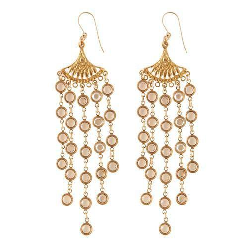 Heather Gardner - Bohemian Crystal Chandelier Earrings
