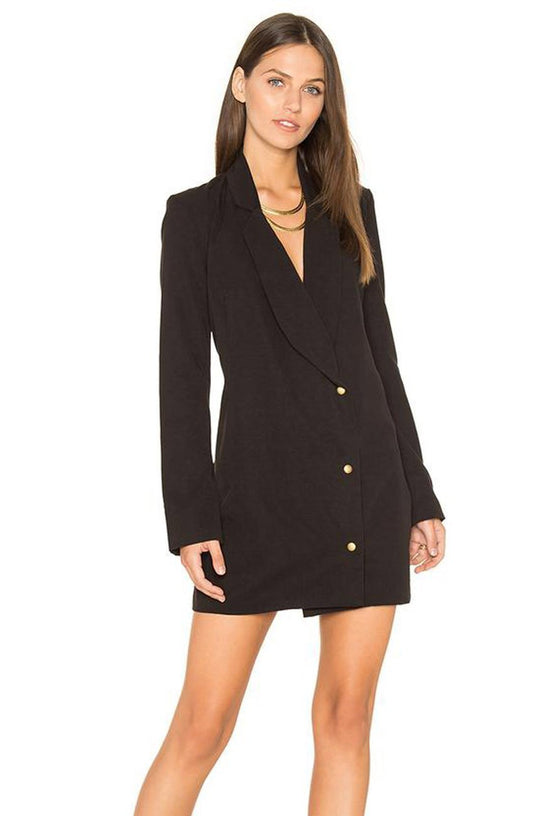 Merritt Charles -  Cherokee Dress - Black (Can also wear it as a jacket too!)