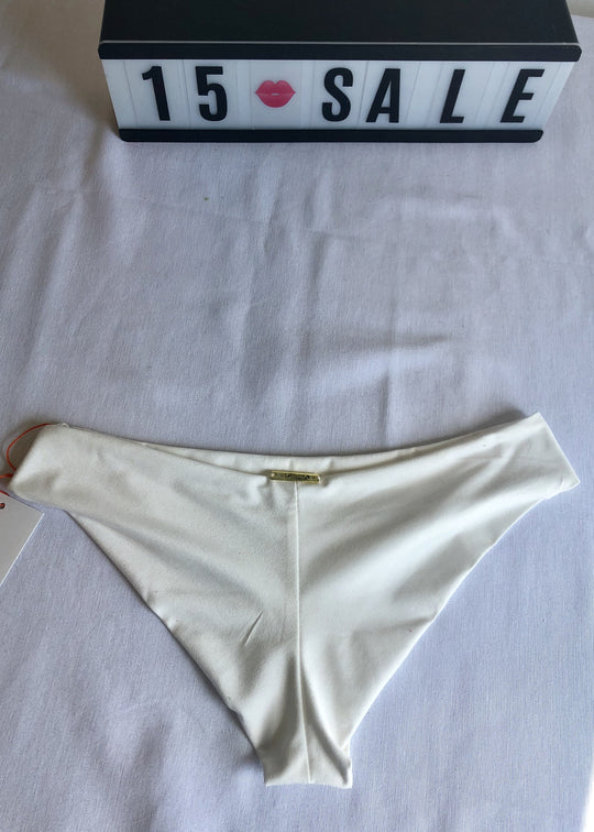 White Suede Naked Bottom - Small - SAMPLE
