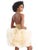 Clarisse - 3912 Laced Bodice Backless Cocktail Dress In Gold