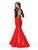 Clarisse - 3722 Two Piece Lace Taffeta Mermaid Dress